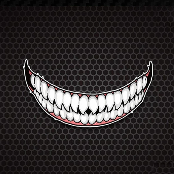 J06 Motosiklet Kaskı Sticker Küçük Dişli - 2