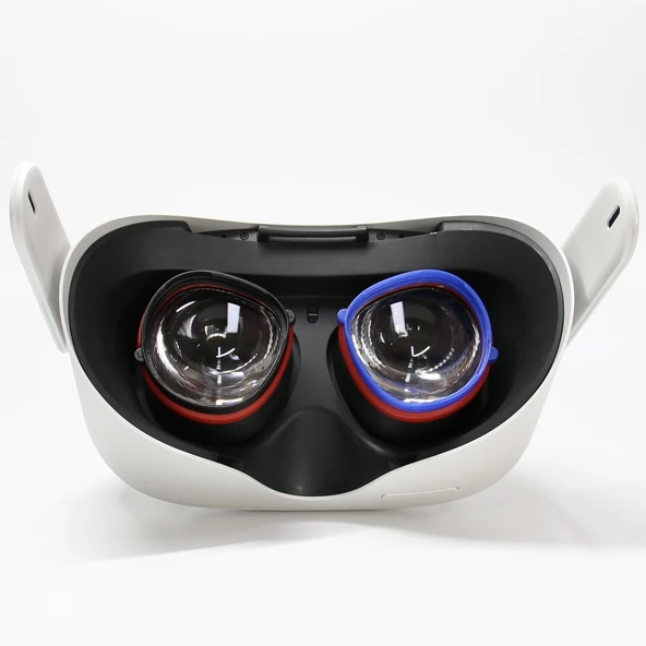 Oculus Quest Rifts Quest 2 VR Gözlük Çerçevesi Mıknatıslı Emme Mavi - 6