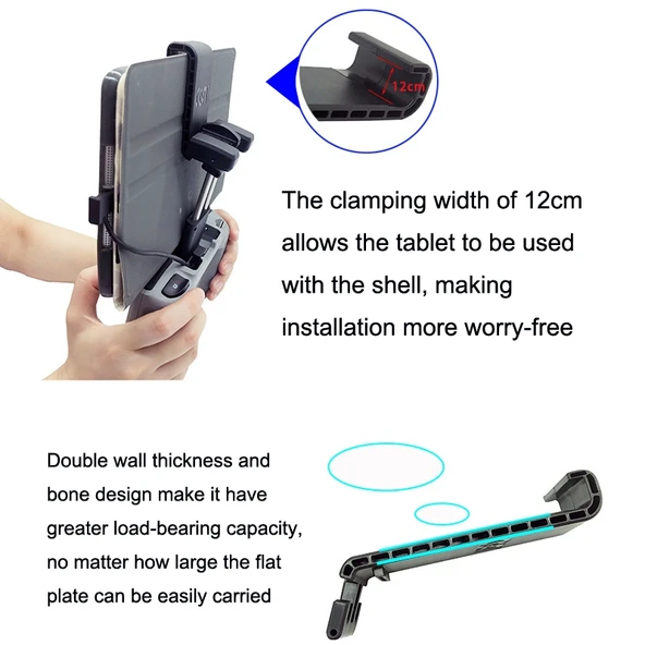 DJI Mavic 3 Air 2 Air 2S Mini 2 Kumanda Tablet Uzatma Aparatı Küçük Boy - 4