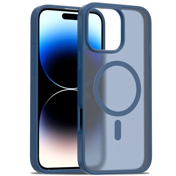 İPhone 16 Pro Uyumlu Siyah Magsafe Özellikli Juko Kılıf ürün görseli 1