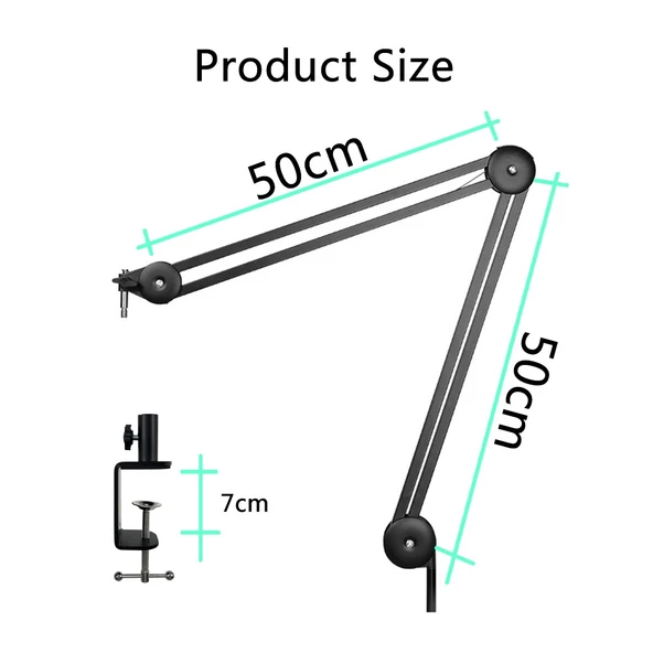 Mikrofon Masaüstü Konsol 360 Derece Döner Braket GAZ-40 W - 3