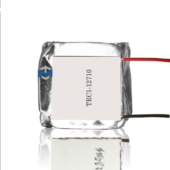 TEC1-12703 Termoelektrik Soğutucu Peltier Eleman Modülü 40x40x4mm 12V 27W - 5