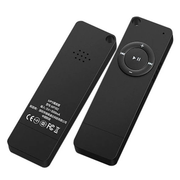 XT02 USB Disk Tarzı MP3 Müzik Çalar Bluetooth Set Siyah - 3