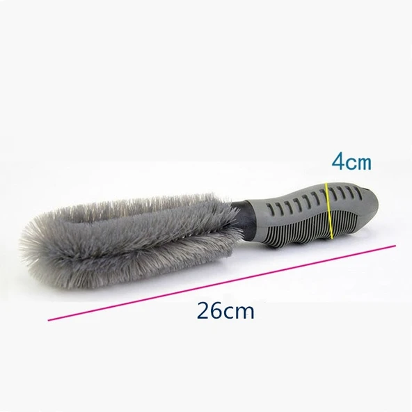 Çift Kullanımlı Araba Tekerlek Fırçası - Lastik ve Jant Temizleme - 6