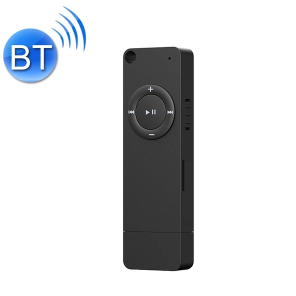 XT02 USB Disk Tarzı MP3 Müzik Çalar Bluetooth Set Siyah