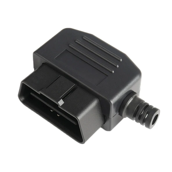 5li Set 16 Pin OBD2 Erkek Araç Konnektörü Fiş Kılıf Vidalı J1962M Model - 2