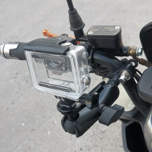 Motosiklet Kamera Tutucu Braketi Model KZ05 KL04 KD01 - 5