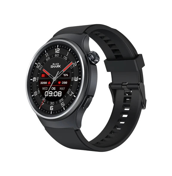 Black Shark A3 Akıllı Saat  ( Black Shark Türkiye Garantili) Siyah