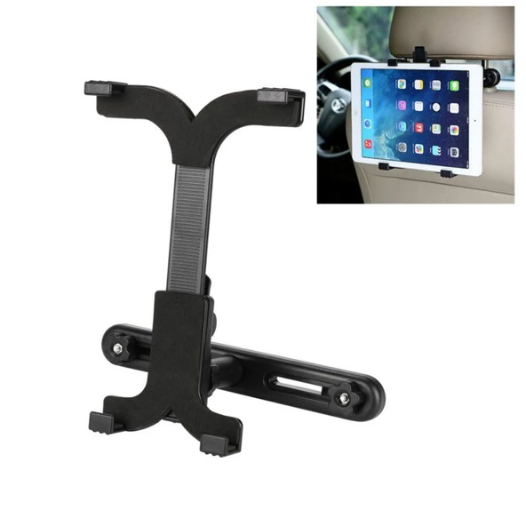 360 Derece Döner Araba Arka Koltuk Başlığı Tablet Tutucu Standı iPad 2 3 4 Mini Uyumlu