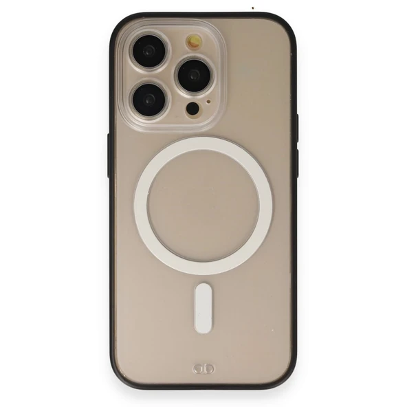 İPhone 14 Pro Max Uyumlu Siyah Magsafe Özellikli Gora Kılıf - 2