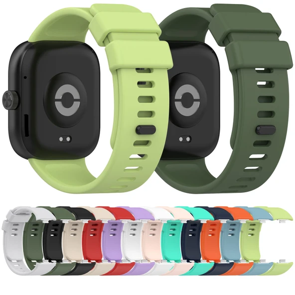 Xiaomi Redmi Watch 4 Turuncu Silikon Spor Saat Kayışı - 4