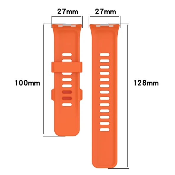 Xiaomi Redmi Watch 4 Silikon Spor Saat Kayışı Limon Yeşili - 6