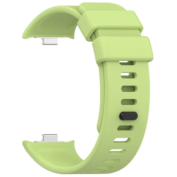 Xiaomi Redmi Watch 4 Silikon Spor Saat Kayışı Limon Yeşili - 2