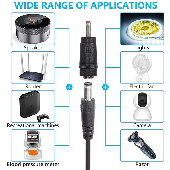 DC 5V den DC 9V 12V USB Voltaj Yükseltici Dönüştürücü Kablo 1A Güç Regülatörü LED Ekranlı - 9