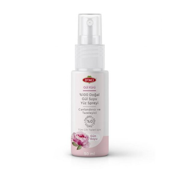 Otacı Gül Kürü Doğal Gül Suyu Yüz Spreyi 50 Ml