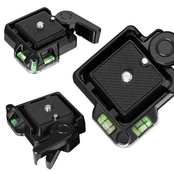QR40 Alüminyum Alaşımlı Tripod Hızlı Bırakma Plakası - 3