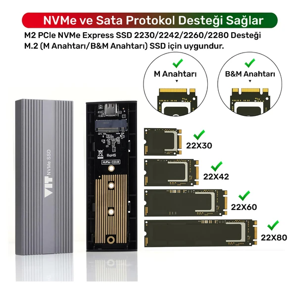 VIT 512GB TAŞINABİLİR DİSK | USB 3.1 Gen 2 | Metal Kasa V512GB - 6