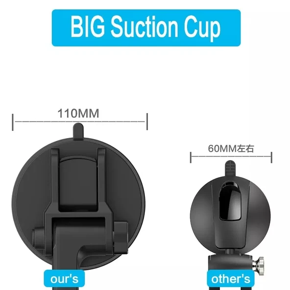 D001 Model Uzun Kollu Sağlam Cep Telefonu Tutucu - Kamyon Ekskavatör Forklift İçin - 4