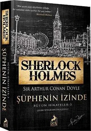 Sherlock Holmes Şüphenin İzinde Ren Kitap Sir Arthur Conan Doyle