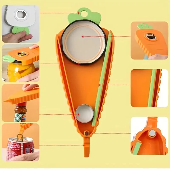 Çok Fonksiyonlu Kapak Açacağı ürün görseli