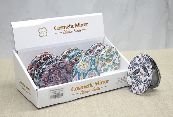 Taşlı El Aynası Oval İnce Model 2 ürün görseli