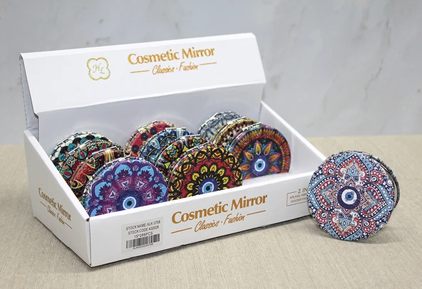 Taşlı El Aynası Yuvarlak İnce Model 5 ürün görseli