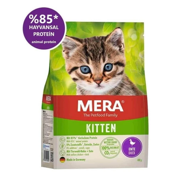 Mera Cat Kitten Tahılsız Ördekli Yavru Kedi Maması 2 kg ürün görseli 1
