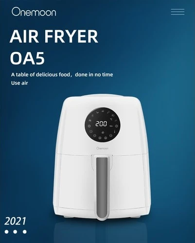 Onemoon Air Fryer OA5 3.5 LT Yağsız Fritöz Beyaz - 2