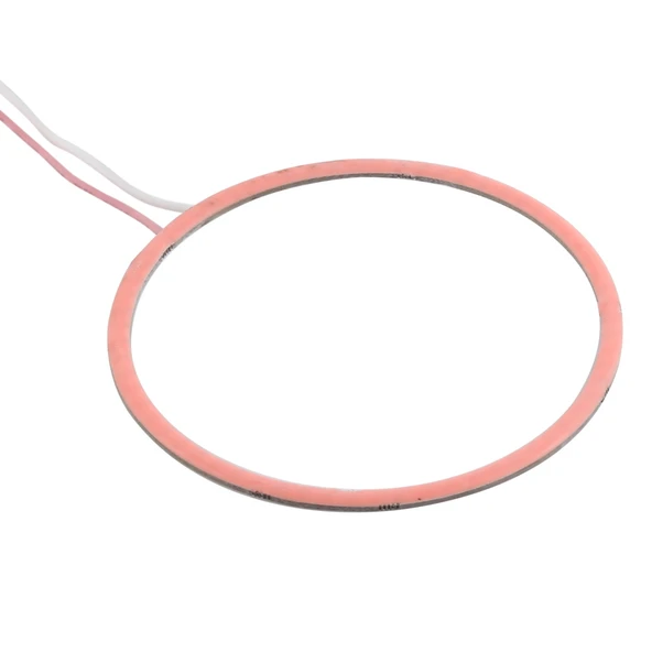 90mm 5W 180LM Pembe Işık Melek Gözleri Halka Araba Farı COB LED Işıklar DC 12-24V - 2
