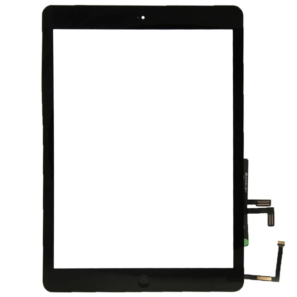 iPad Air iPad 5 Siyah Dokunmatik Panel Kontrol Butonu Anahtar PCB Esnek Kablo Montaj Yapıştırıcılı - 2