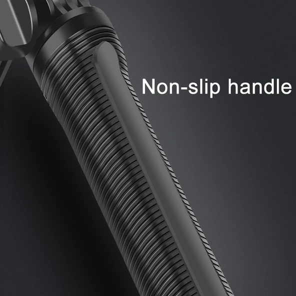 3 Yollu Monopod Tripod ve Tutacak Taşınabilir Sihirli Montaj Selfie Çubuğu GoPro Hero Serisi ve Diğer Aksiyon Kameraları için Uzatma Boyu 20-62cm - 8