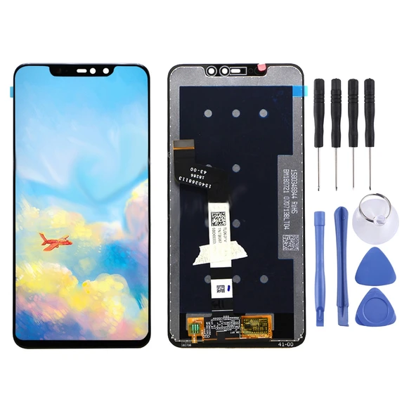 Xiaomi Redmi Note 6 Pro Uyumlu Siyah TFT LCD Ekran ve Dokunmatik Panel Komple Set