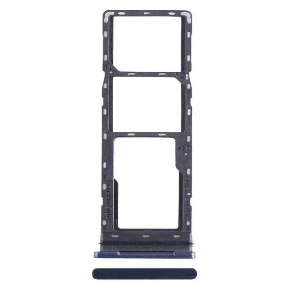 Tecno Pova 2 SIM Kart Tepsisi ve Micro SD Kart Tepsisi Koyu Mavi