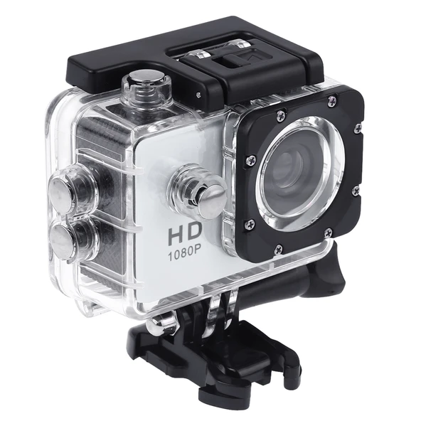 SJ4000 Beyaz Su Geçirmez Kılıflı 1080P Full HD 2.0 inç LCD Spor Kamerası 30m Derinlik - 2