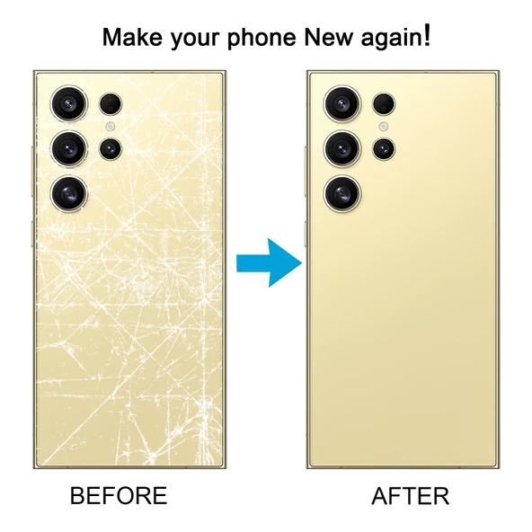 Samsung Galaxy S24 Ultra 5G Orijinal Arka Kapak ve Kamera Lens Kapağı Mor - 6