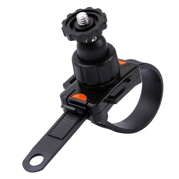 Kafa Kayışlı ve Kask Aparatlı Kamera Tripod Tutucu Siyah GoPro HERO4 3 Plus 2 1 XiaoMi YI SJCAM SJ4000 SJ5000 SJ6000 SJ7000 Kjstar Spor Kameralar İçin - 3