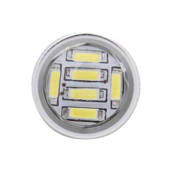 2 Adet 1156 Model 10W 540LM Beyaz Işık 54 LED 4014 SMD Araç Fren ve Direksiyon Lambası DC 12V - 5