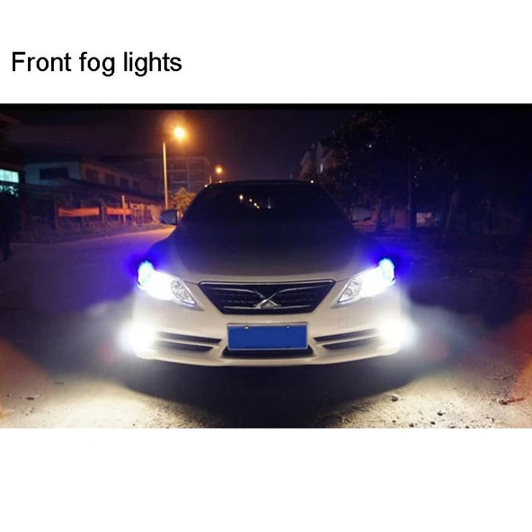 2 Adet 39mm 1.5W 80LM Beyaz COB LED Plaka Okuma Lambası - 9