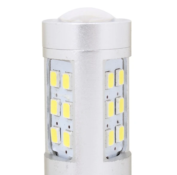 H4 4.2W 630LM Beyaz Işık 21 LED 2835 SMD Araba Far Ampulü Sabit Akım DC 12-24V - 3