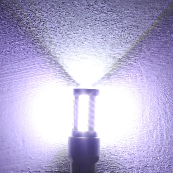 2 Adet H7 16.5W 990LM 6500K Beyaz Işık 5630 SMD 33 LED Araç Fren ve Direksiyon Lambası DC12V - 6