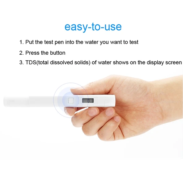 Orijinal Xiaomi Su Saflık Test Cihazı Mini Hassas Beyaz - 8