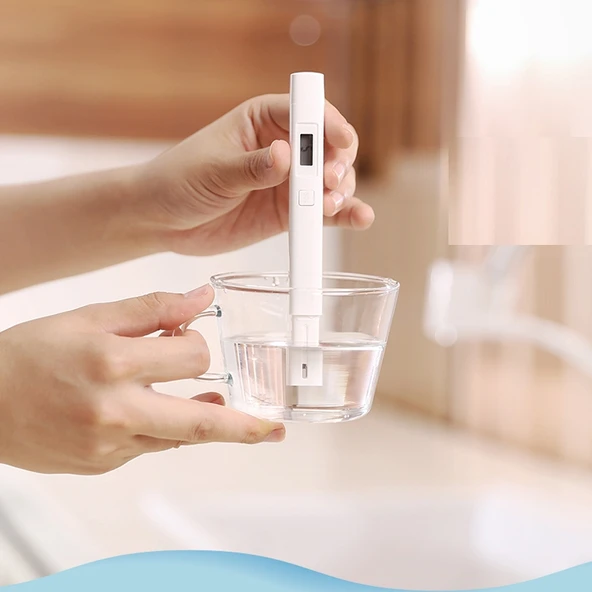Orijinal Xiaomi Su Saflık Test Cihazı Mini Hassas Beyaz