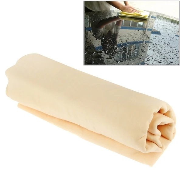 KANEED Süper Emici Sentetik PVA Temizleme Bezi 66x43 cm Araç Yıkama Havlusu Rastgele Renk