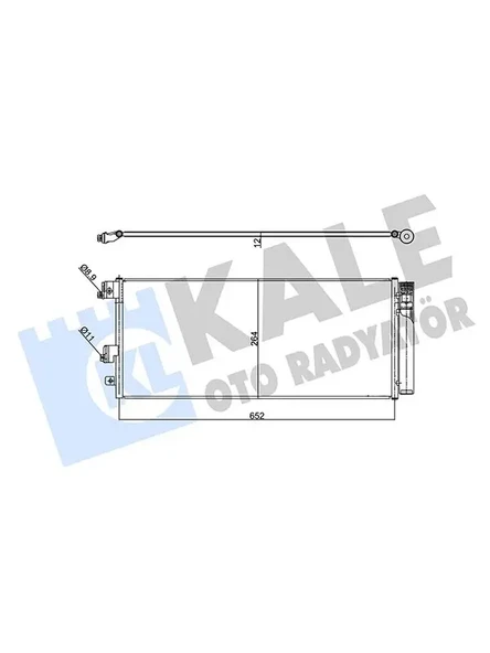 KLIMA RADYATORU KOMPLE CORSA E B10XFL – B10XFT – B14NEH B14XEJ – B14XEL – B13DTC – B13DTE – B13DTN