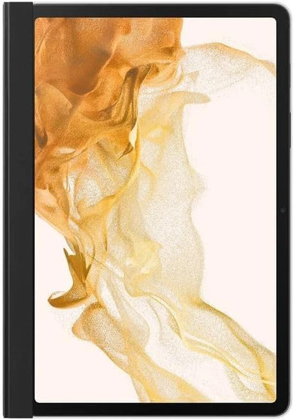 Samsung Galaxy Tab S7 | Tab S8 (11 inç) için Book CoverNote View Cover Not Kılıf, Siyah EF-ZX700