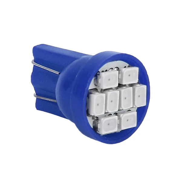 10lu T10 8 LEDli Mavi Araba Sinyal Ampulü - 4