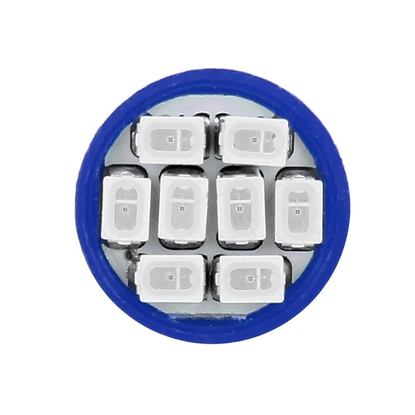 10lu T10 8 LEDli Mavi Araba Sinyal Ampulü - 5
