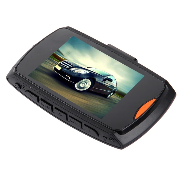 Araba DVR Kamerasi 2.7 Inç LCD Ekran 480P 1.3MP 120 Derece Genis Aci Gece Goruslu Hareket Algilayici TF Kart Destekli G Sensorlu - 5