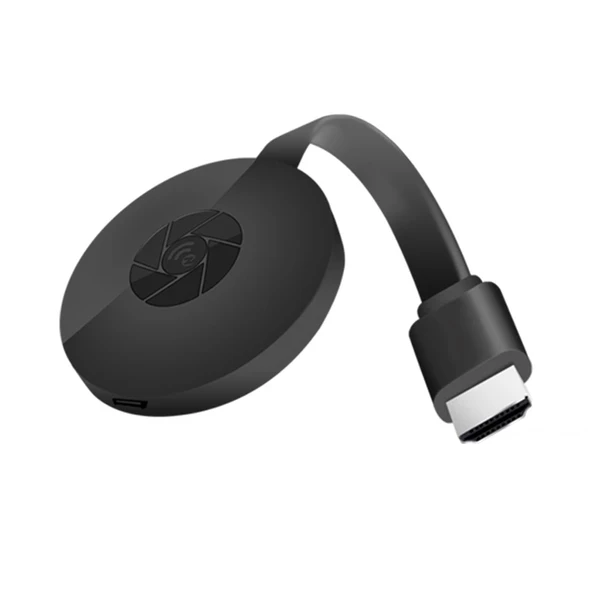 MiraScreen G2 Kablosuz WiFi Görüntü Alıcısı 5GHz 1080P TV Stick iPhone Samsung ve Diğer Akıllı Telefonlar İçin Siyah