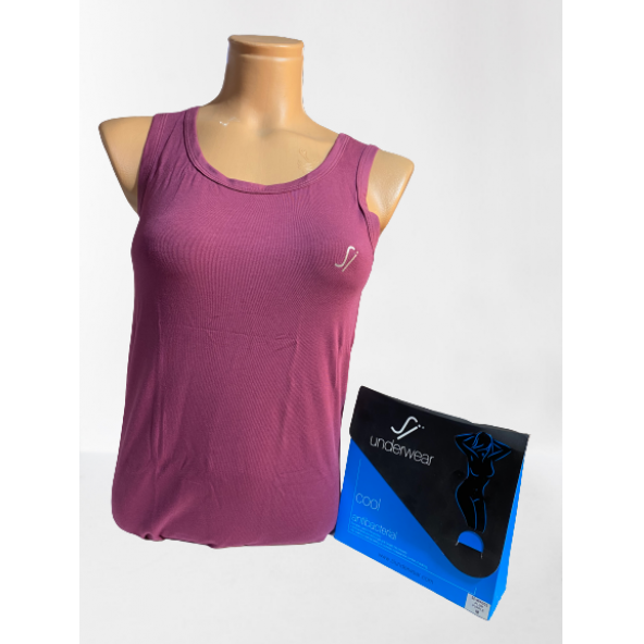 Sİ-YU TEKSTİL WA 003 ANTİBAKTERİYEL KADIN İÇ GİYİM ATLET - 3